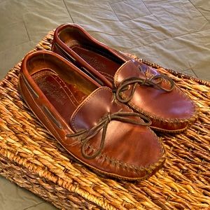 Driving moccasins, leather size 11